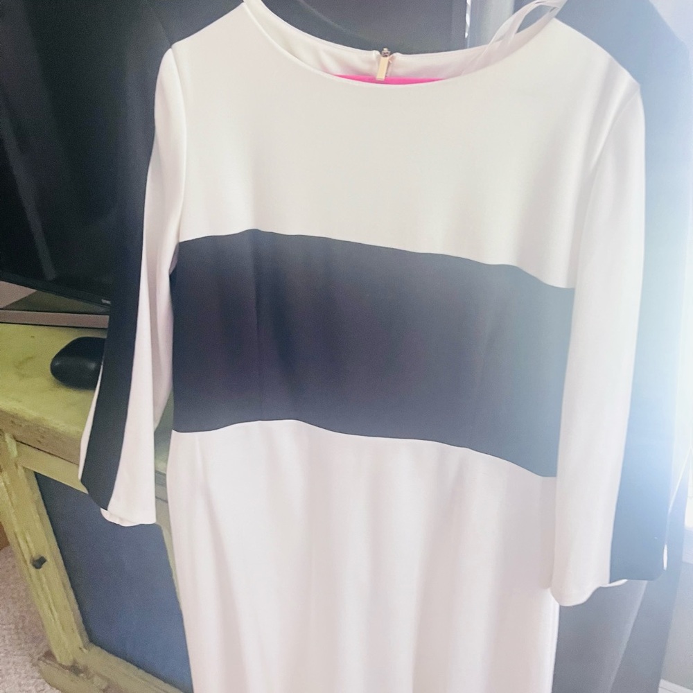 Eliza J Cream Midi Sheath Dress for Work